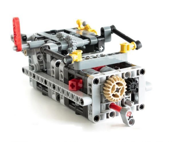 ★新品!!激レア★ MOC LEGO レゴ テクニック 互換 パーツ 8スピード シーケンシャル ギア ボックス キット Ver.1 D211