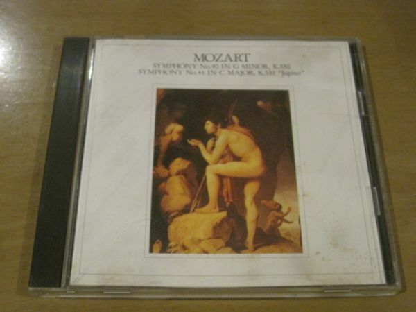 CD モーツァルト MOZART 交響曲第40番 K.550 交響曲第41番 K.551ジュピター コロンビア交響楽団 ブルーノ・ワルター