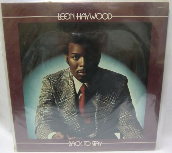 LEON HAYWOOD/BACK TO STAY LPレコード