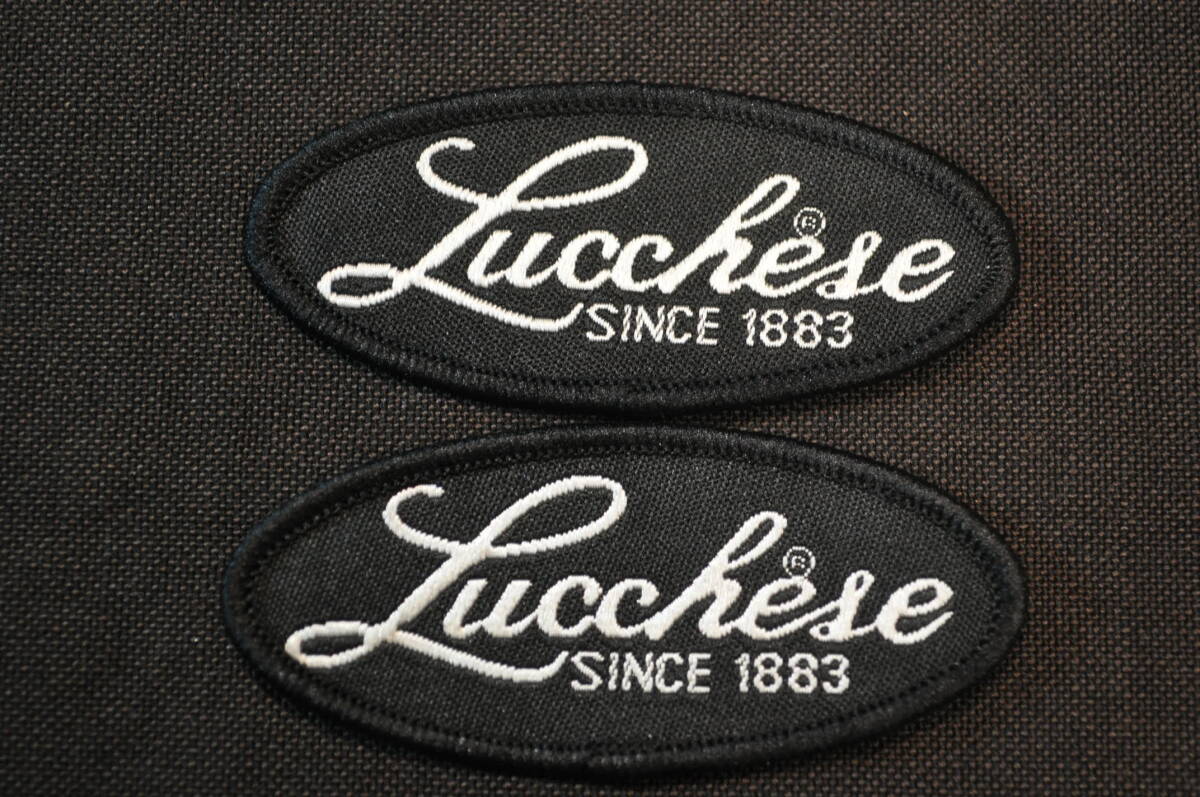 新品　ウエスタンブーツの老舗　ルケーシー社　LUCCHESE　販促品　楕円形パッチ　180㍉