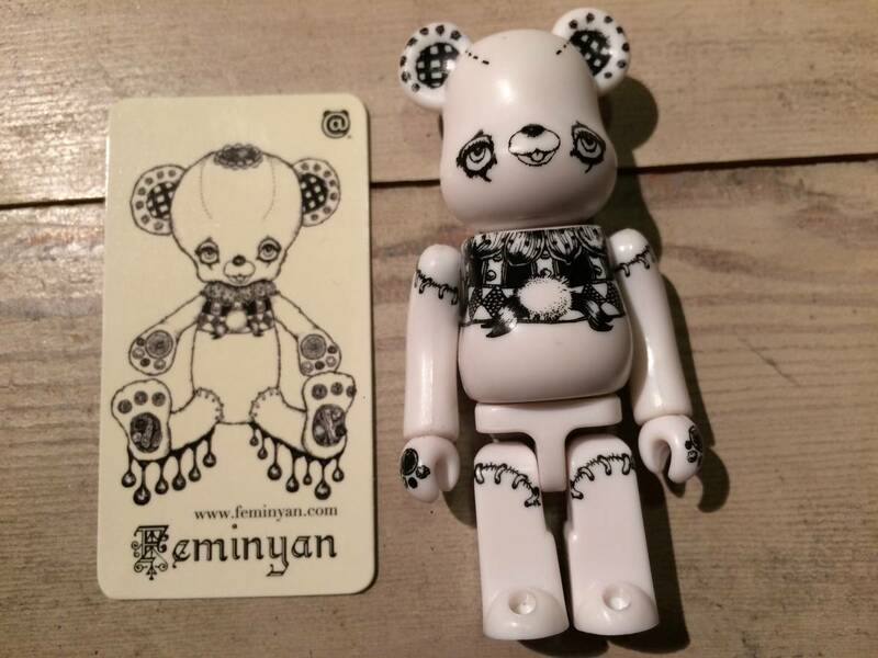 ベアブリック/BE@RBRICK シリーズ18 シークレット FEMINYAN(メディコムトイ・フィギュア)