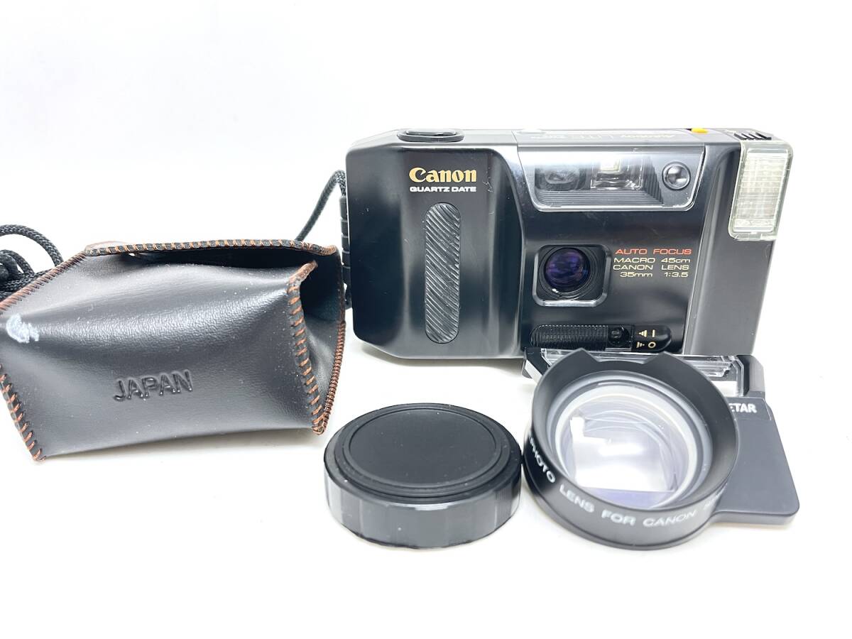 21073●Canon Autoboy LITE QUARTZ DATE 35mm 1:3.5 AUX.TELEPHOTO LENS FOR CANONSPRINT