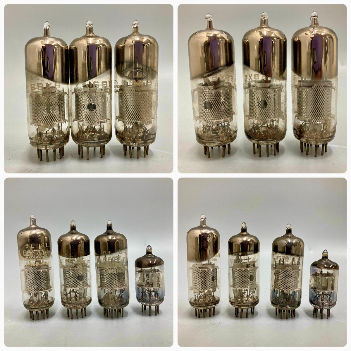 ◆◇[15] 真空管 ナショナル 松下 6BX6 6EJ7 6AL5 ７点 現状品 動作未確認 06/102915m◇◆