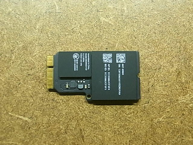 純正　Apple iMac2013　27インチ用　無線LAN WiFi カード　送料230円　中古