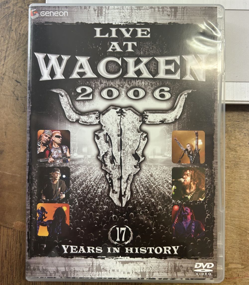 ライヴ・アット・ヴァッケン 2006／V.A. 【中古DVD】 2枚組 サンプル盤 LIVE AT WACKEN 2006 GNBP-1011