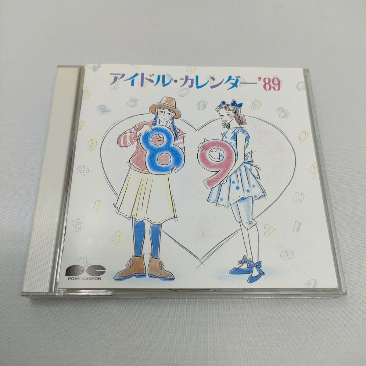 CD アイドル・カレンダー '89　D30P6309　　即決　送料込み　南野陽子　渡辺満里奈　渡辺美奈代　うしろ髪ひかれ隊　新田恵利