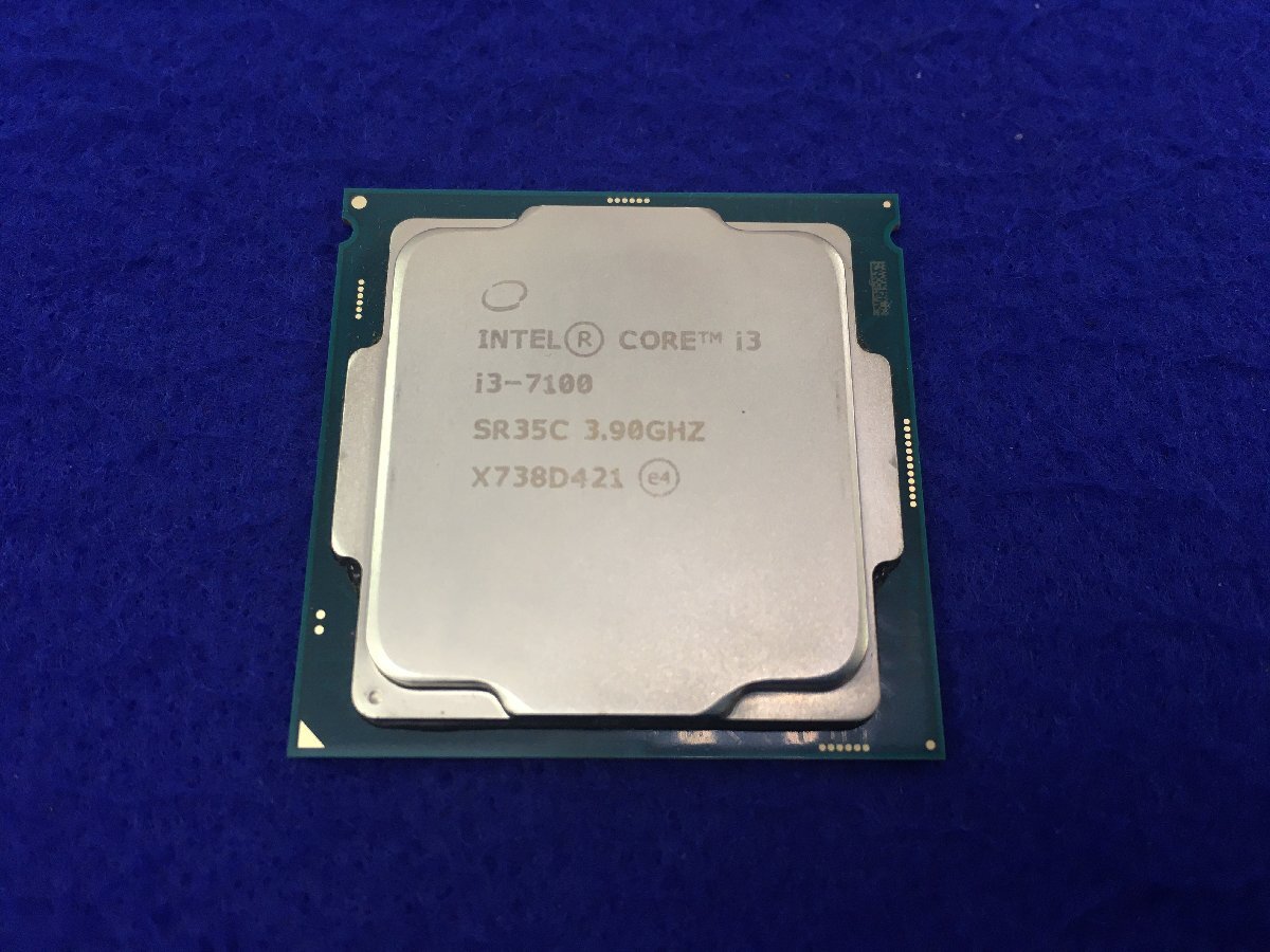 ユ■L4684 intel CPU COre i3-7100 (3.90GHz) SR35C　 動作確認済み　保証有