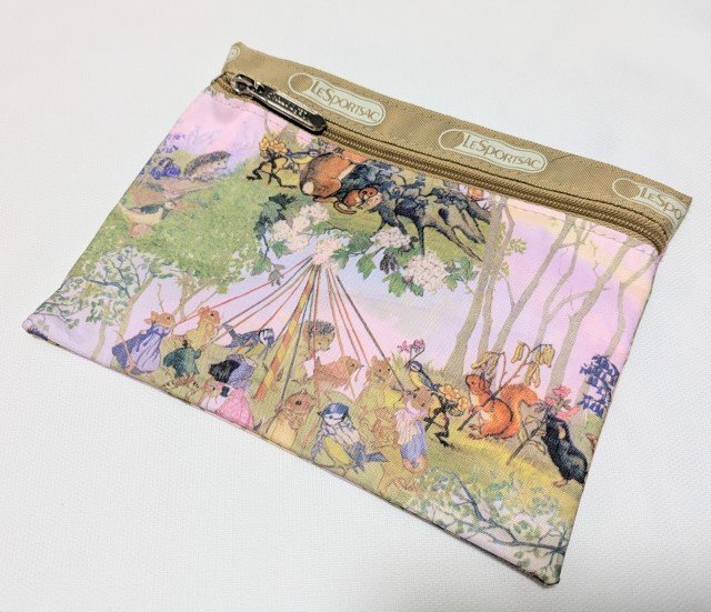 ■レスポートサック ポーチ 小動物 メイクポーチ 化粧ポーチ Lesportsac■