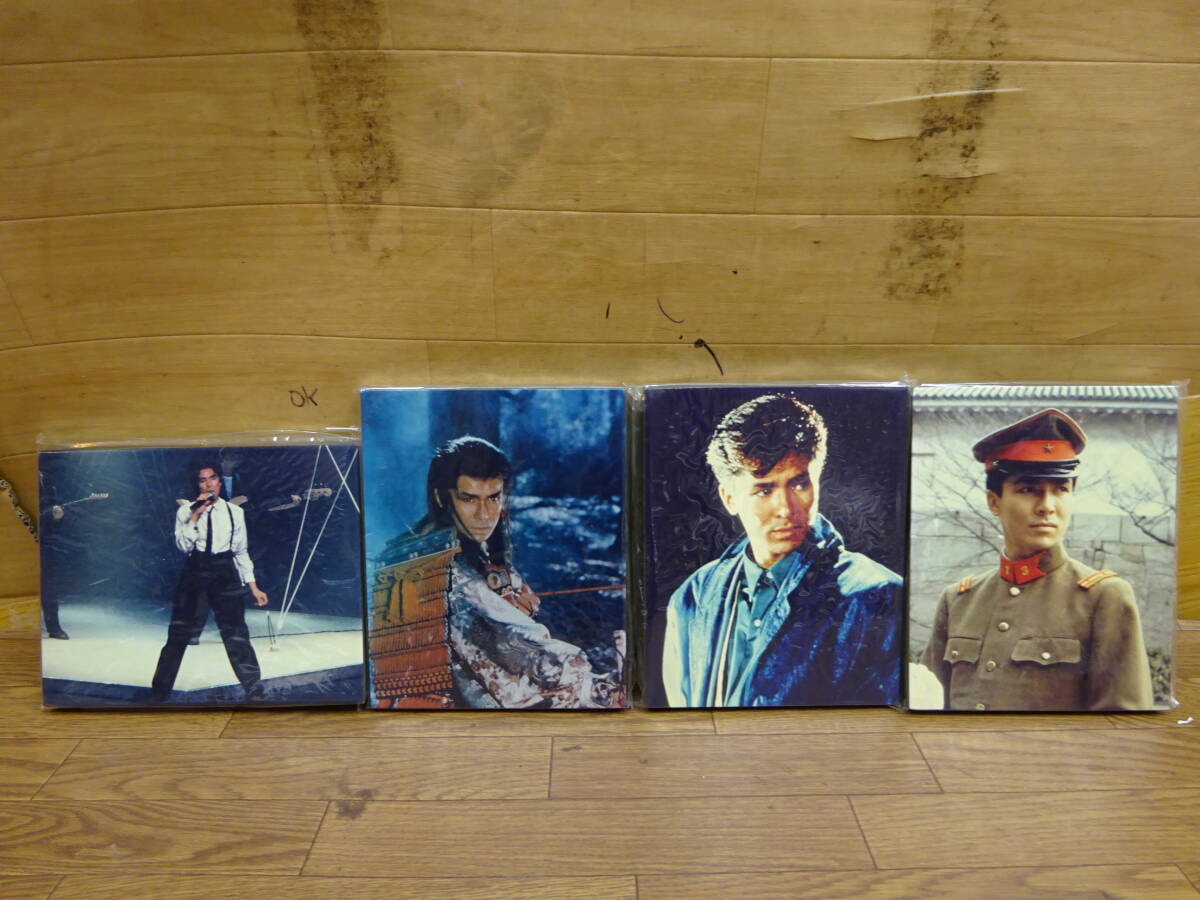 ２５３９，郷ひろみ　２３ｃｍｘ１８ｃｍ　当時パネル　４枚　前橋市から