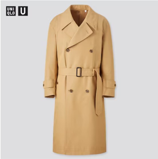 UNIQLO U（ユニクロ ルメール コラボ） トレンチコート Beige L 新品未使用タグ付き レア