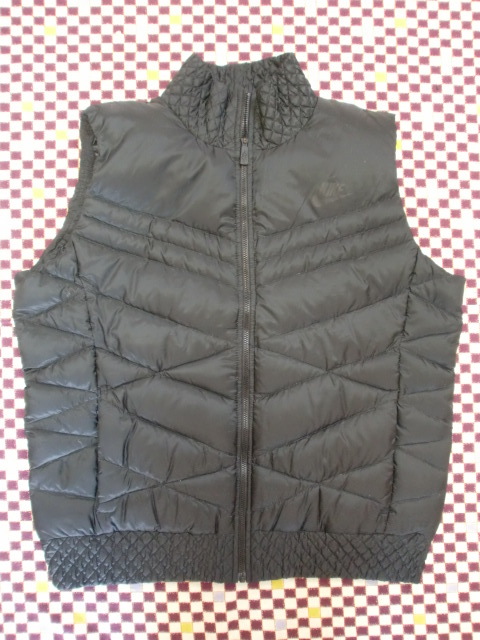 ★☆【USED】NIKE ナイキ ダウン ベスト 黒 サイズXL☆★