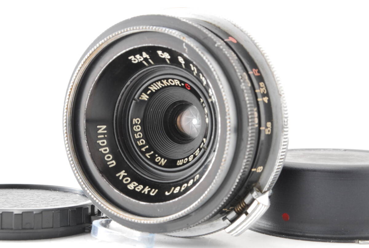 [B品] Nikon W-NIKKOR.C 28mm F3.5 ブラック＊Sマウント＊11304