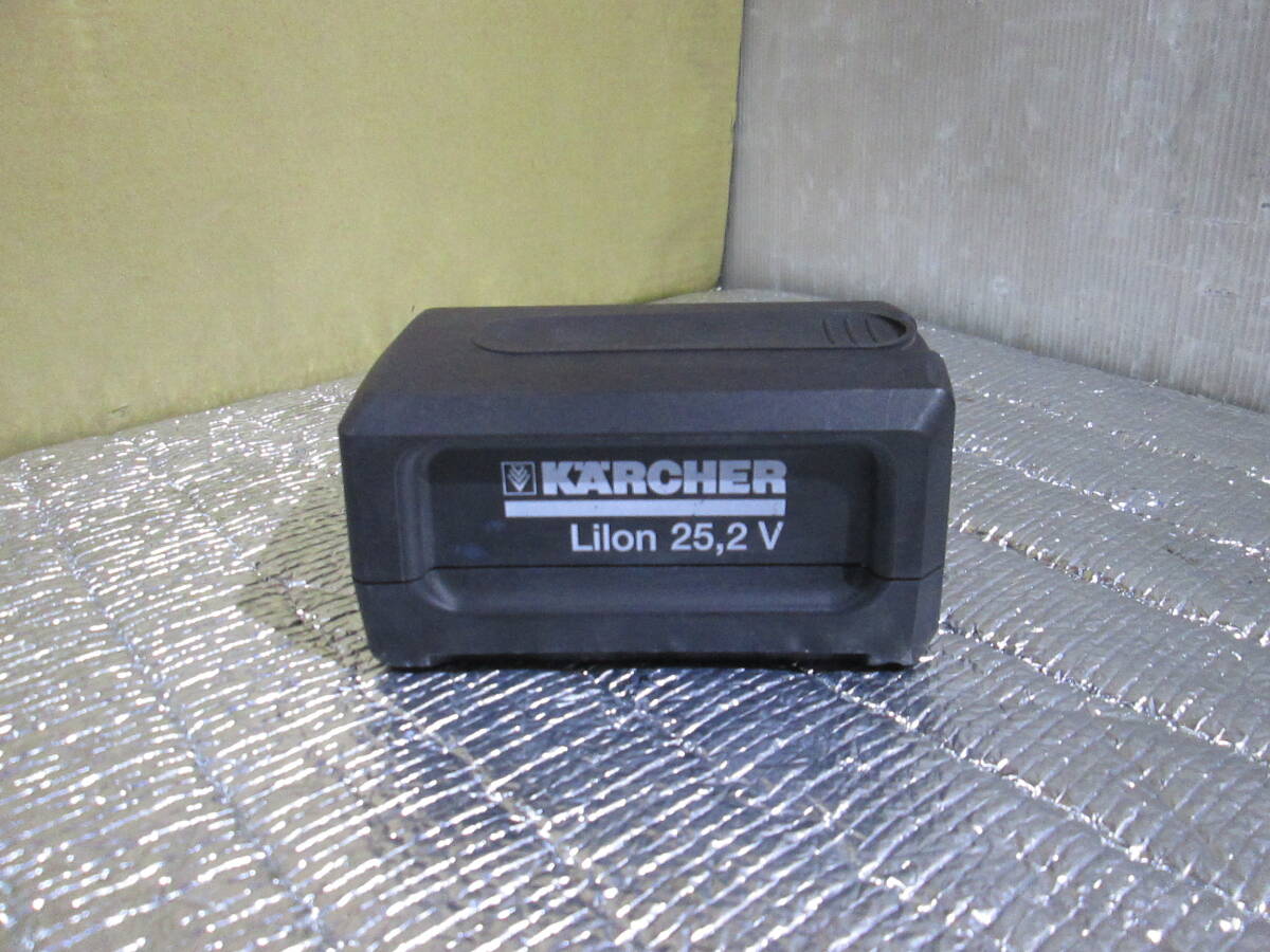 [A10-1-4/K61108-1]★KARCHER ケルヒャー6.554‐255.0リチウムイオン バッテリー　25.2V /3.3Ah/83.2Wh★ジャンク