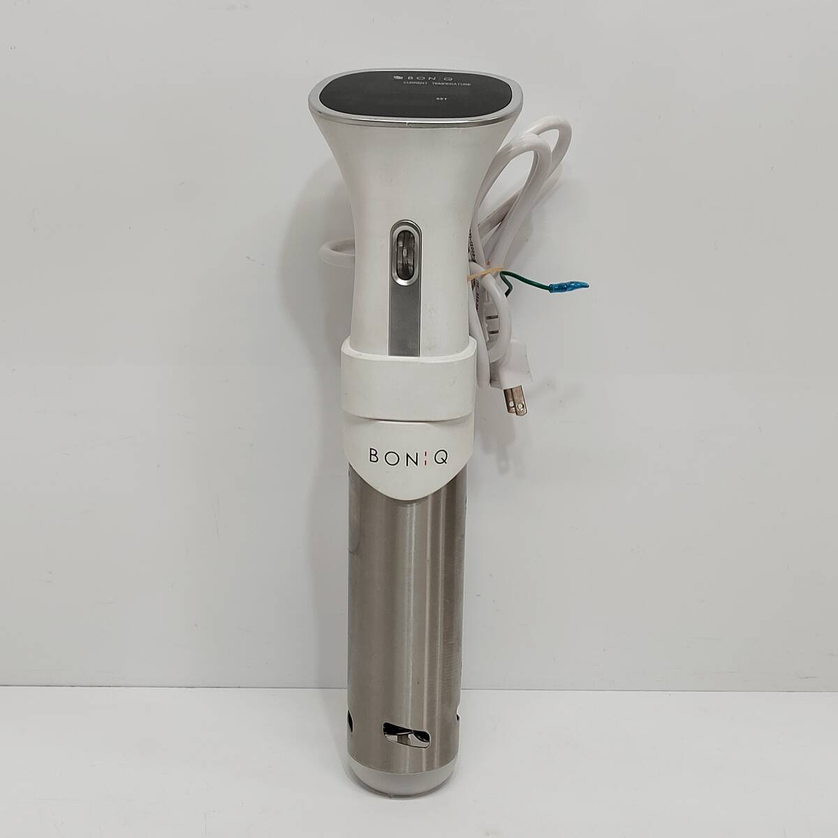 ●動作品 ボニーク BNQ-01 低温調理器 BONIQ シルキーホワイト 調理家電 真空低温調理器 葉山社中 M1827