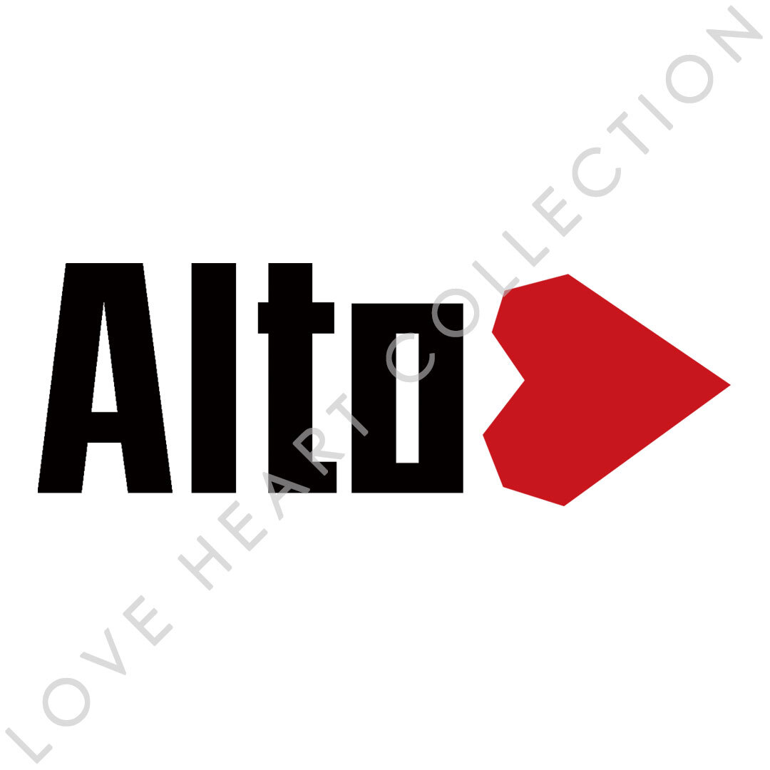 新品・未使用☆スズキ アルト　ハートステッカー　ブラック　1枚　LOVE HEART COLLECTION　SUZUKI Alto　|切り文字|切文字|新品|送料無料