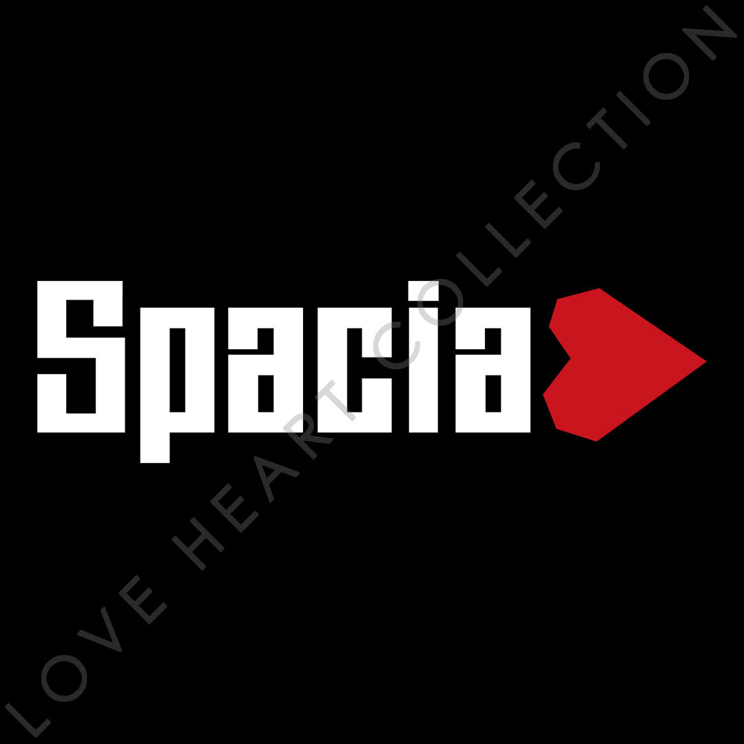新品・未使用☆スズキ スペーシア ハートステッカー ホワイト 1枚 LOVE HEART COLLECTION SUZUKI Spacia　|切り文字|切文字|新品|送料無料
