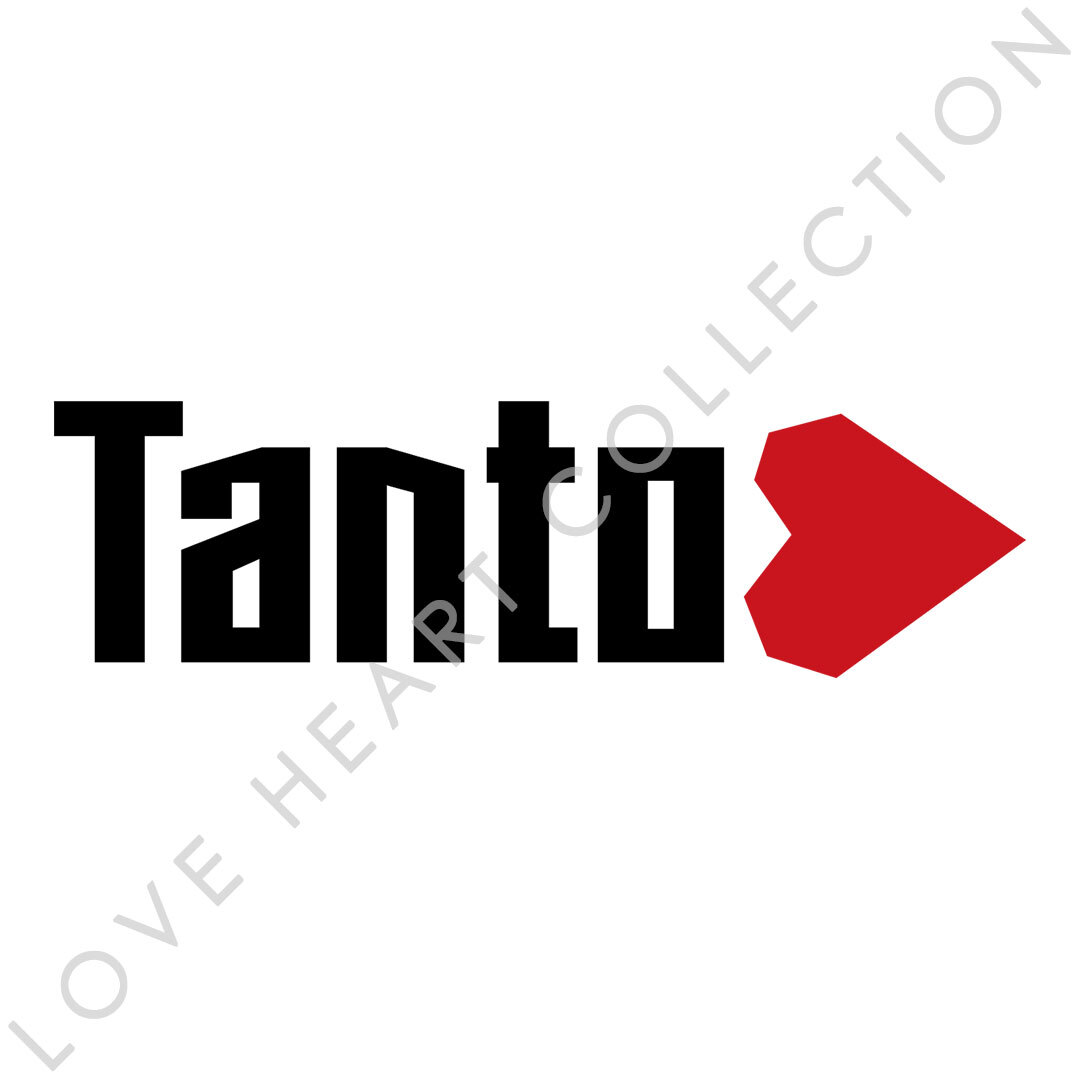 新品・未使用☆ダイハツ タント　ハートステッカー　ブラック　1枚　LOVE HEART COLLECTION　DAIHATSU　|切り文字|切文字|新品|送料無料