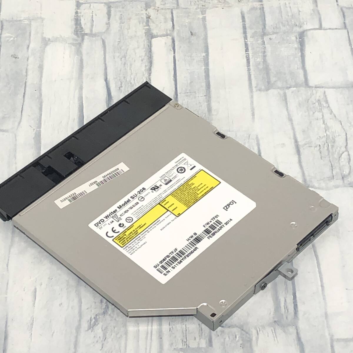 【純正中古】Dynabook T55/45MB 光学ドライブ（DVDドライブ） (動作確認済パーツ)　※ジャンク本体より抽出