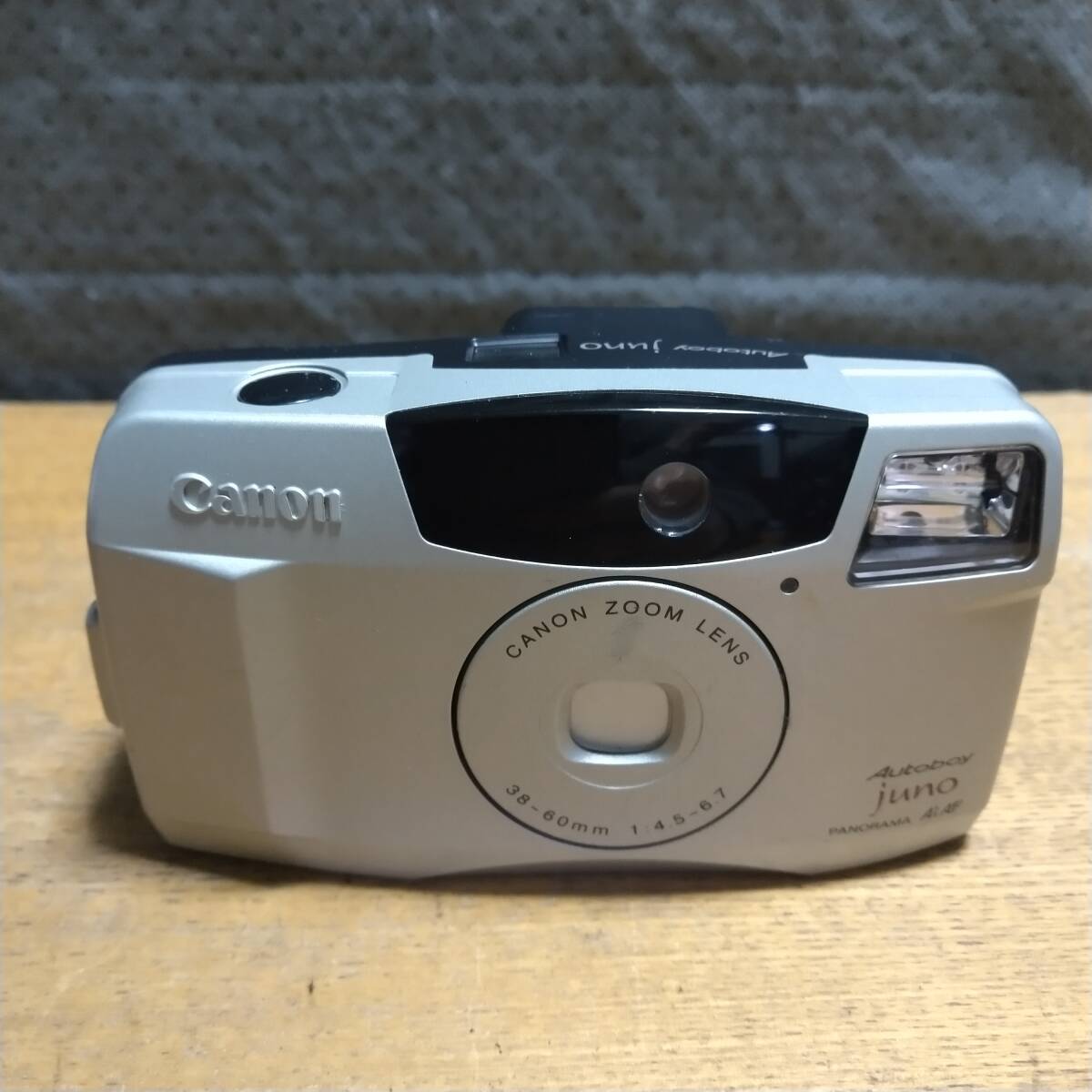 ★Canon Autoboy Juno PANORAMA Ai AF コンパクトフィルムカメラ 表示部NGですが完動品★