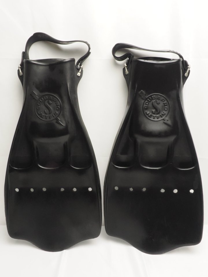 SCUBAPRO スキューバプロ JET FIN ジェットフィン サイズ:L カラー:ブラック made in mexico ダイビング用品 [Z-62004]