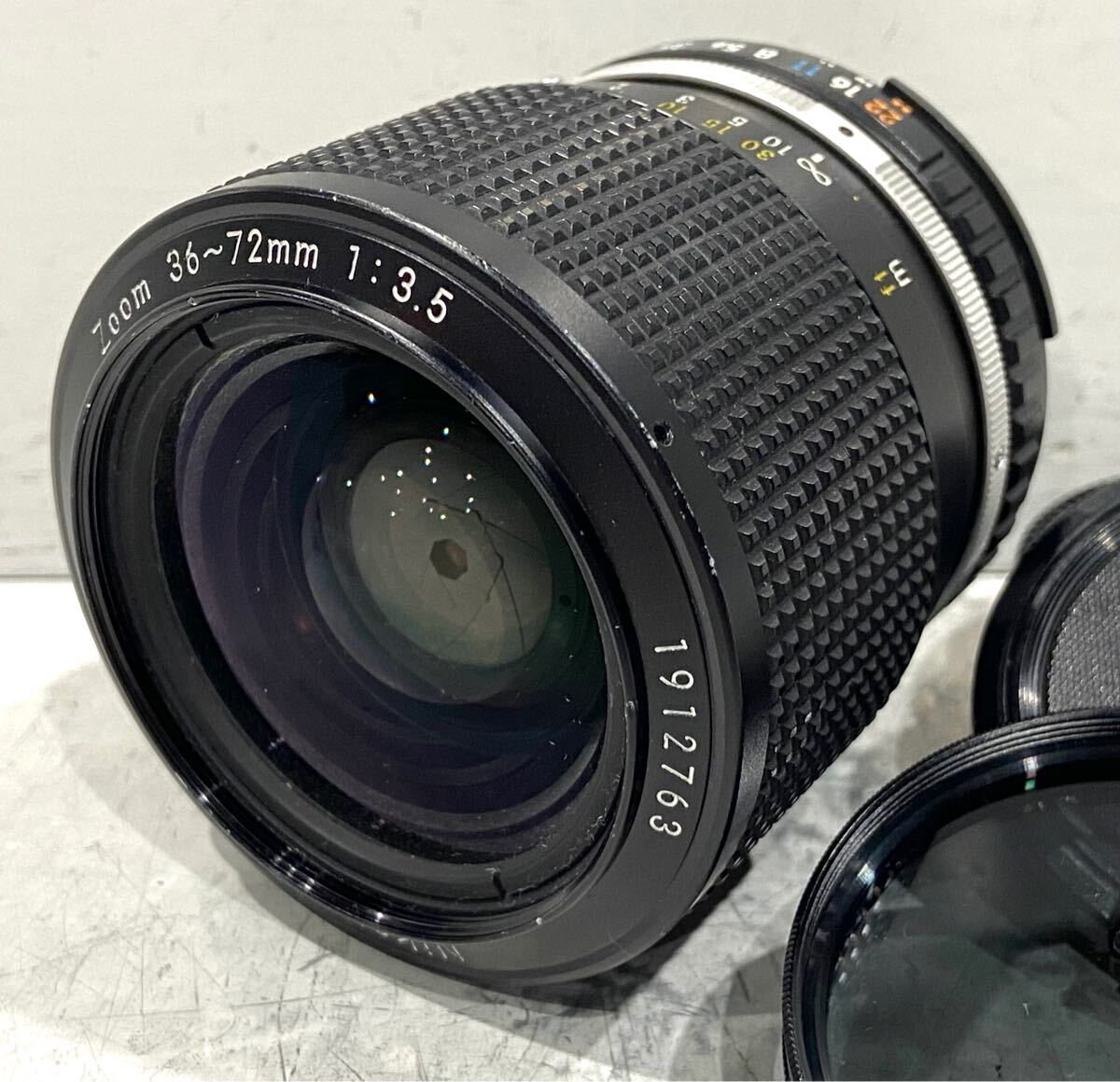 241119E☆ Nikon LENS SERIES E ZOOM 36〜72mm 1:3.5 マニュアルレンズ おまけ付き ♪配送方法＝おてがる配送宅急便(EAZY)♪