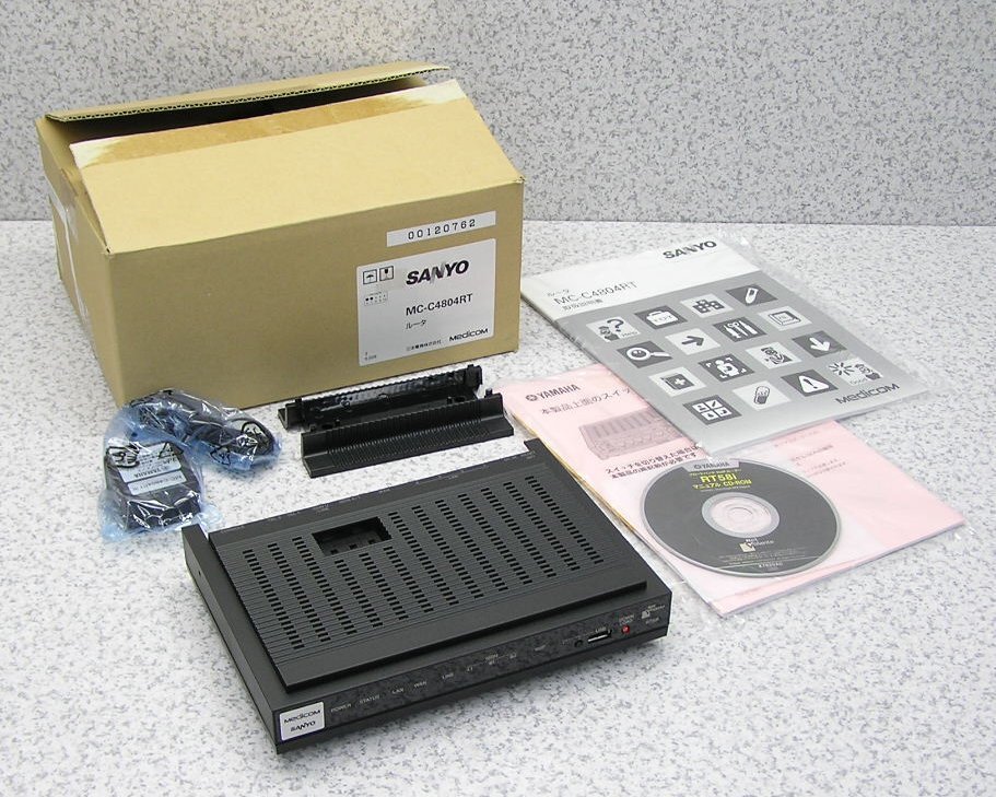 ■SANYO/三洋電機 ブロードバンドVoIPルーター MC-C4804RT （YAMAHA RT58i 同等品） 【新品未使用品】