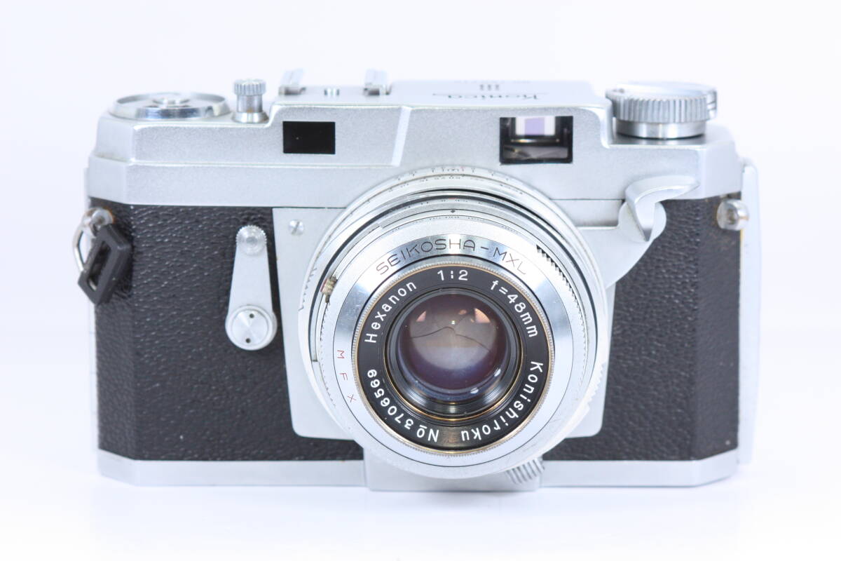 KONICA Ⅲ レンズ、ファインダー内メンテナンス済み#356