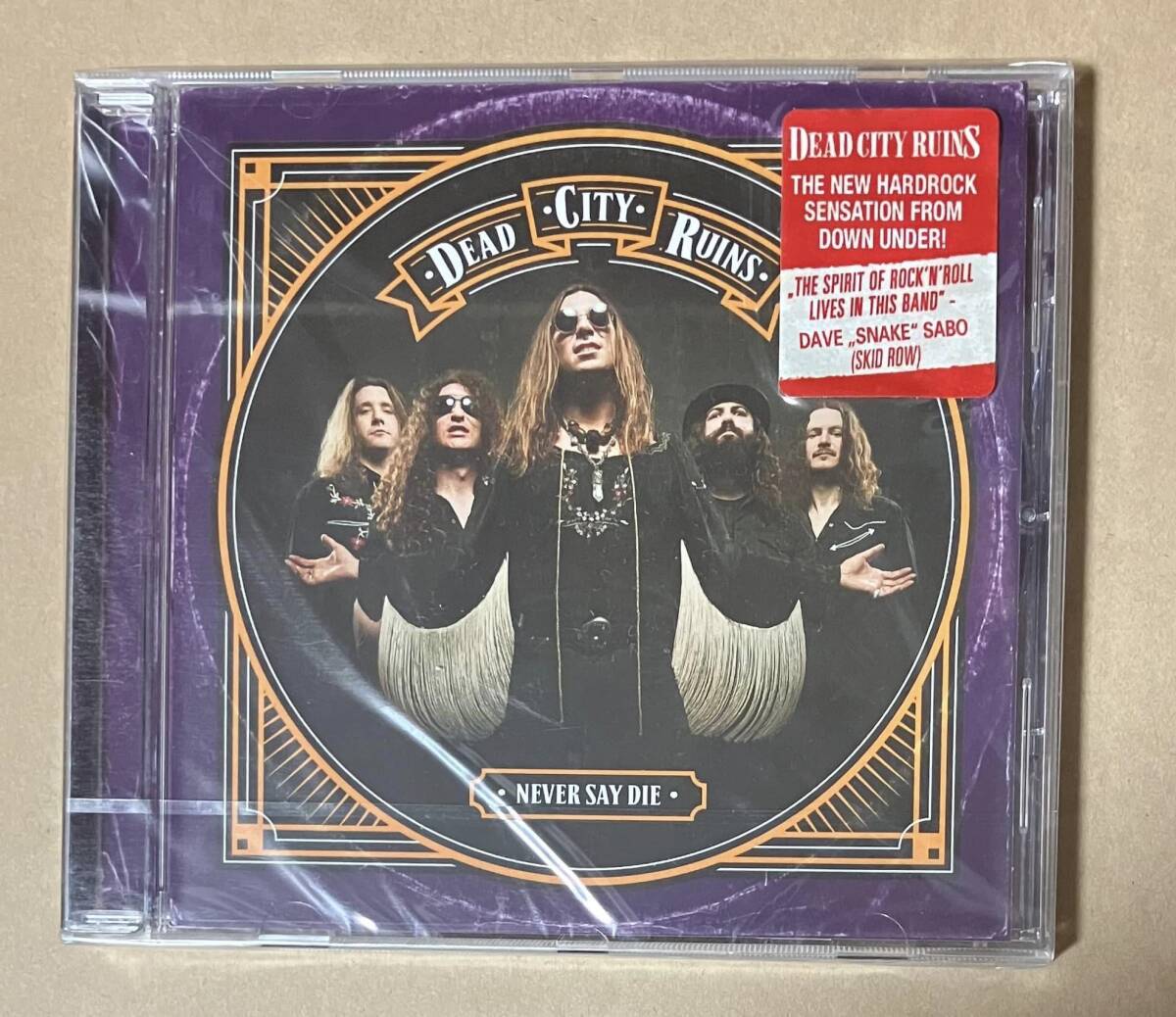 新品未開封　DEAD CITY RUINS / NEVER SAY DIE（DOOM METAL)