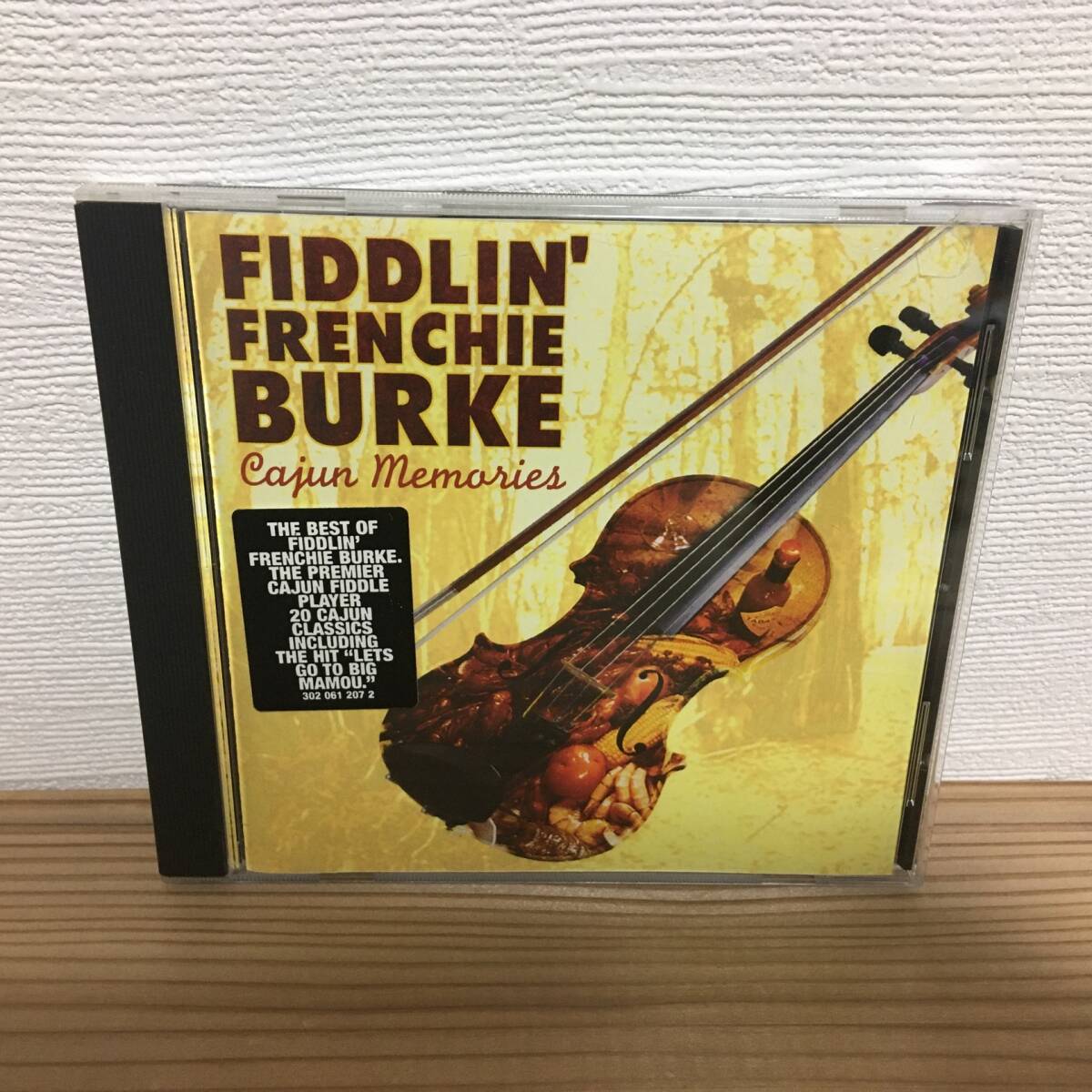 Fiddlin' Frenchie Burke - Cajun Memories 中古CD Fuel 2000 Records 