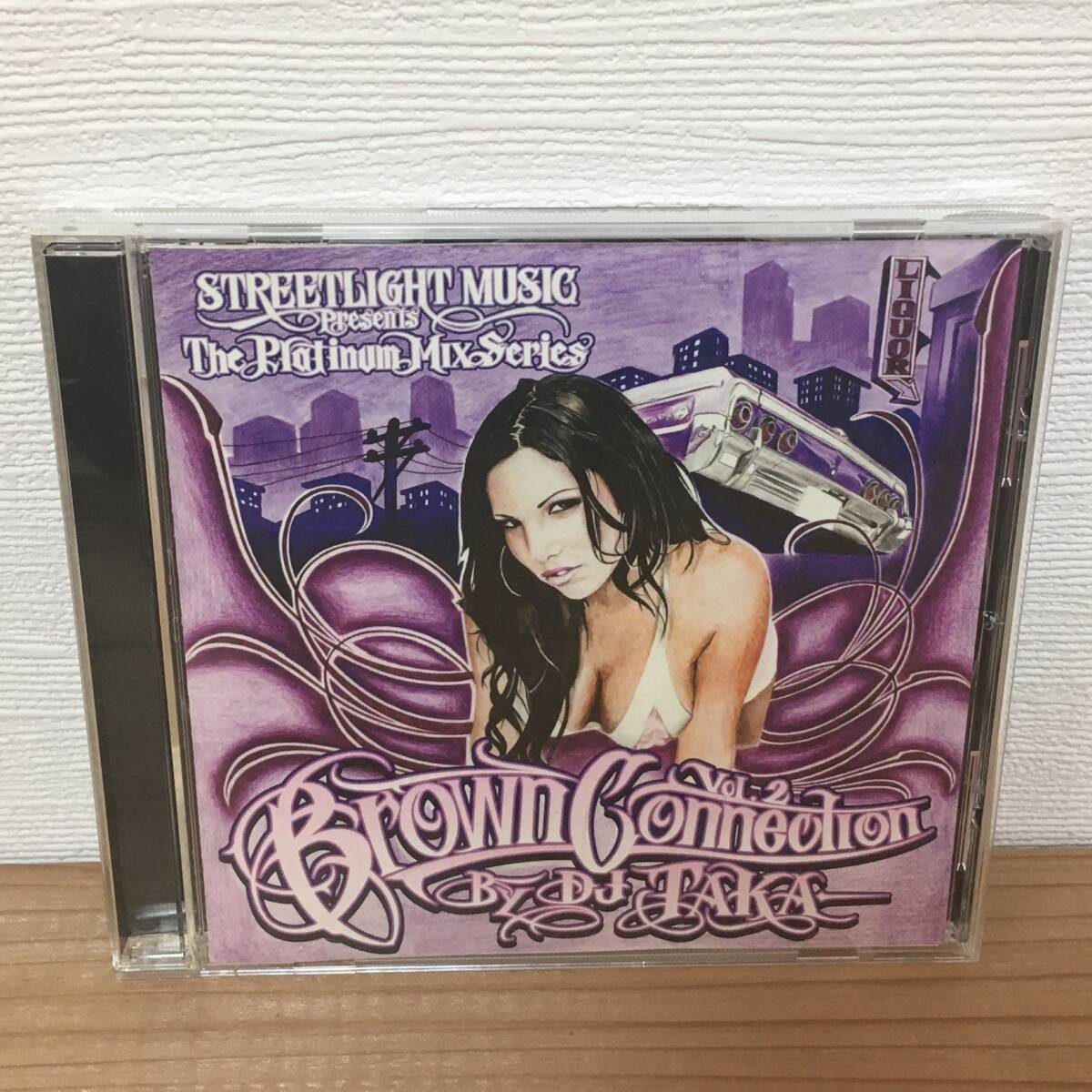 STREETLIGHT MUSIC Presents PLATINUM MIX SERIES : Brown Connection vol.2 Mixed by DJ TAKA 中古mixCD 2008