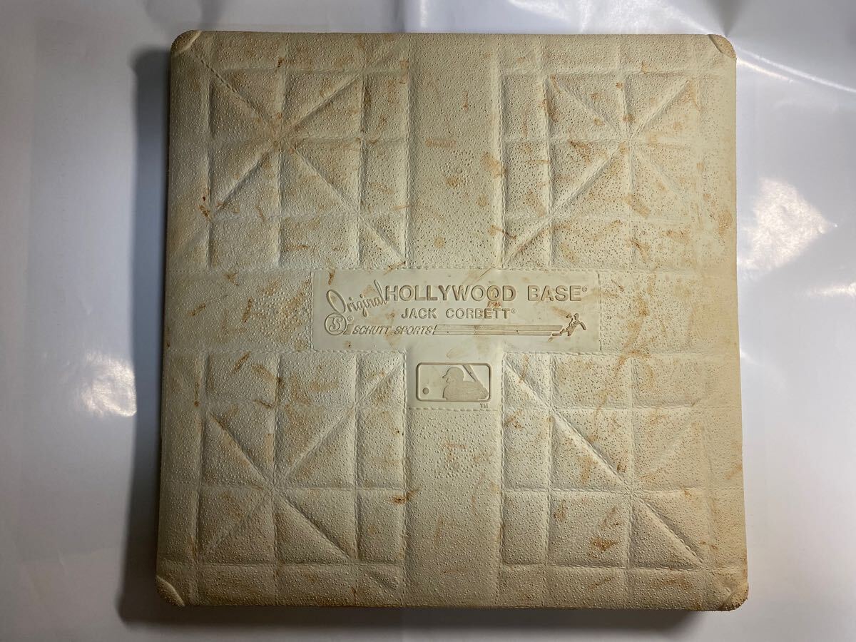ロサンゼルス・ドジャース　実使用　ベース　2008年 対ダイヤモンドバック　MLB証明ホログラム付き　Dodgers MLB