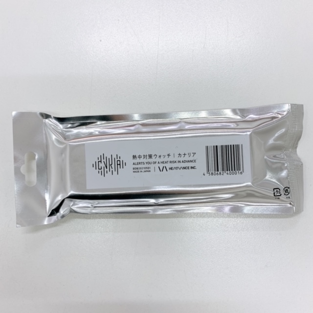 送料込み　新品 熱中対策ウォッチ カナリア CNRIA 熱中症対策