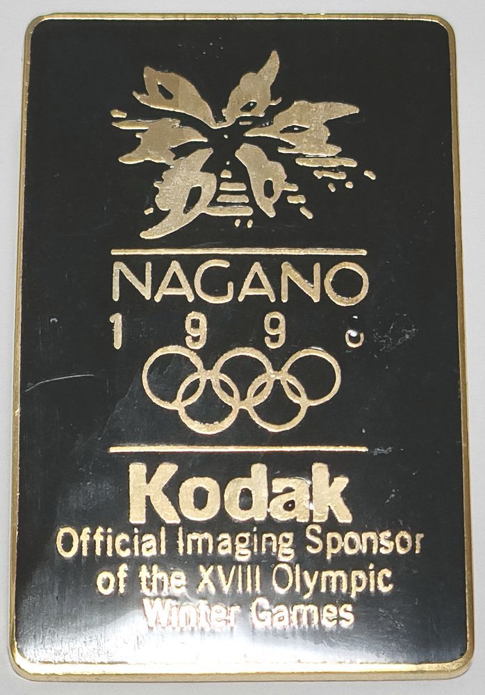ピンズ　長野オリンピック　コダック　OLYMPIC NAGANO 1998　Kodak　PINS　ピンバッジ ピンバッチ