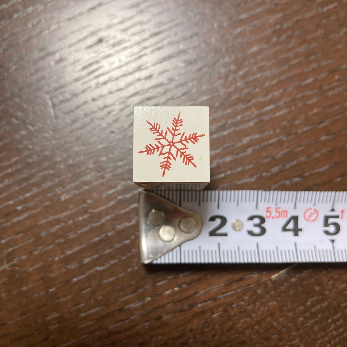 スタンプ　1.5センチ角　結晶