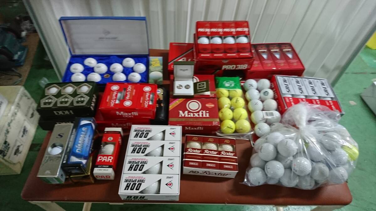 未使用 中古含む ゴルフボール 大量 
