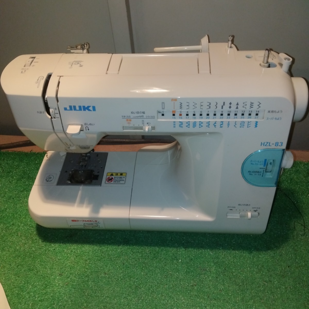 JUKI ジューキ　HZL-83 コンピューターミシン　ミシン　裁縫　中古品 a