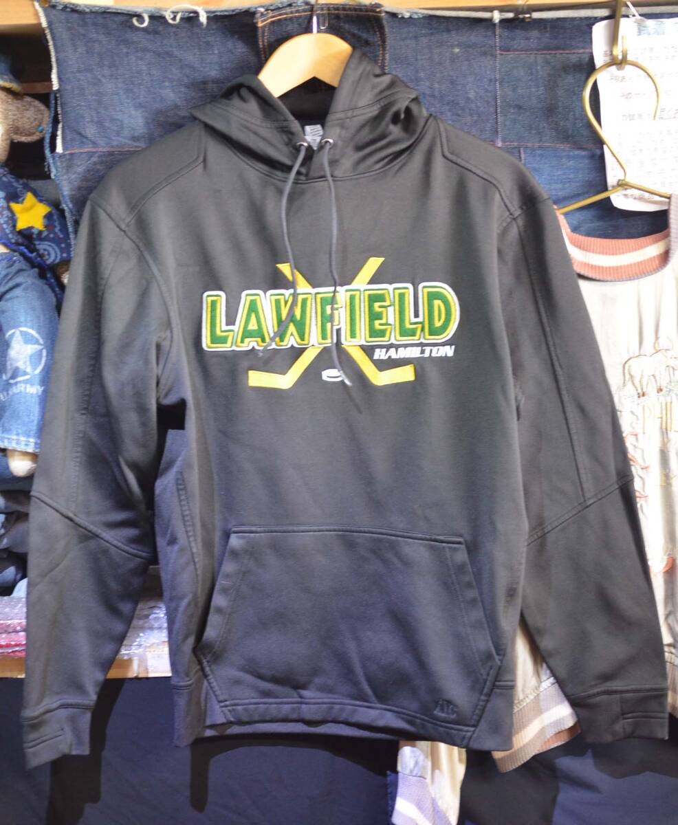 D165/アメリカ古着　スウエットパーカー LAWFIELD MAMILTON 新品未使用