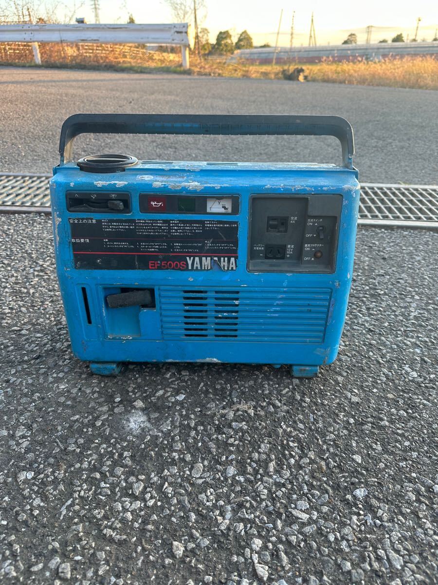 操作不明 ヤマハ EF500S 発電機管理