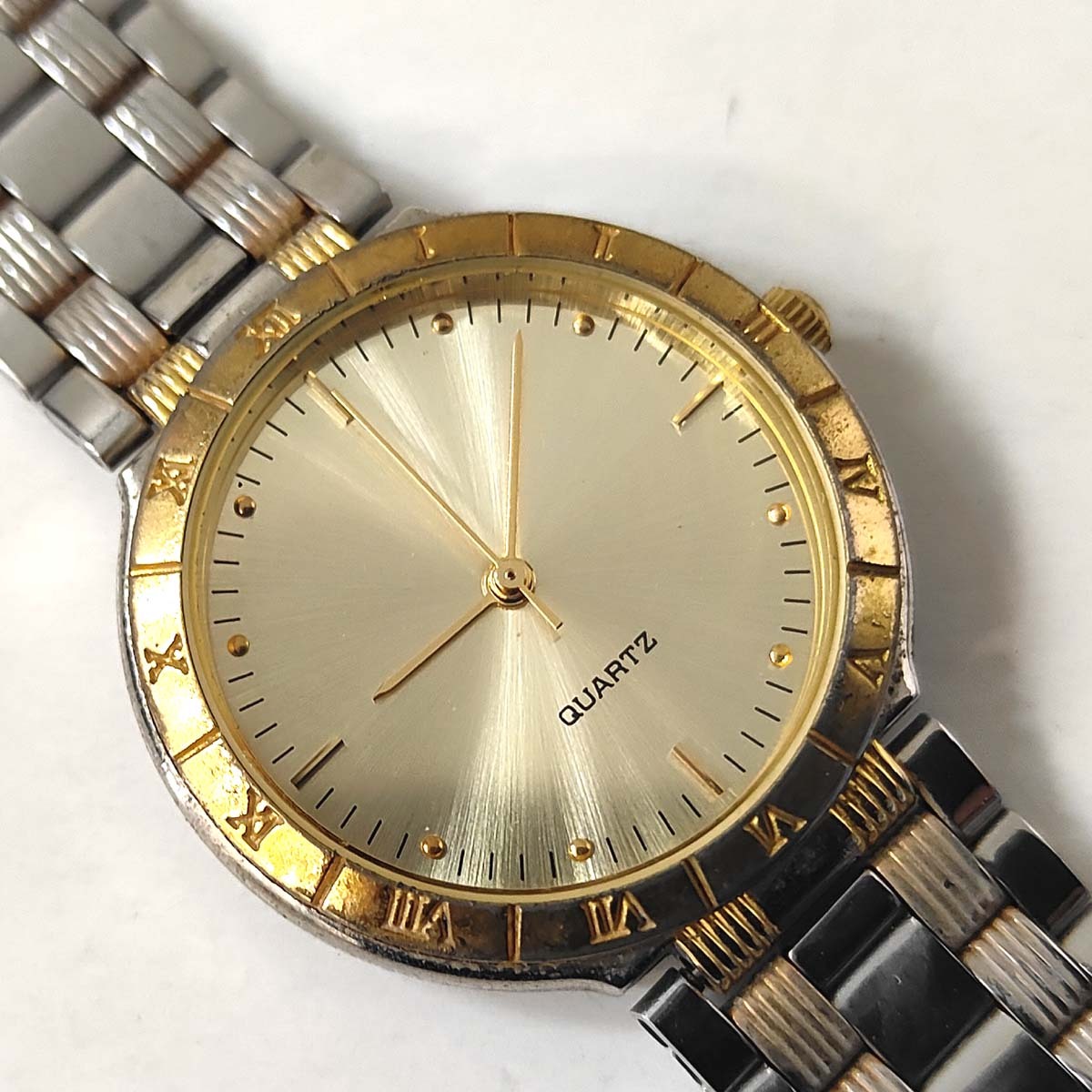 ゴールド 中古 腕時計 レディース★電池切れ 現状渡し