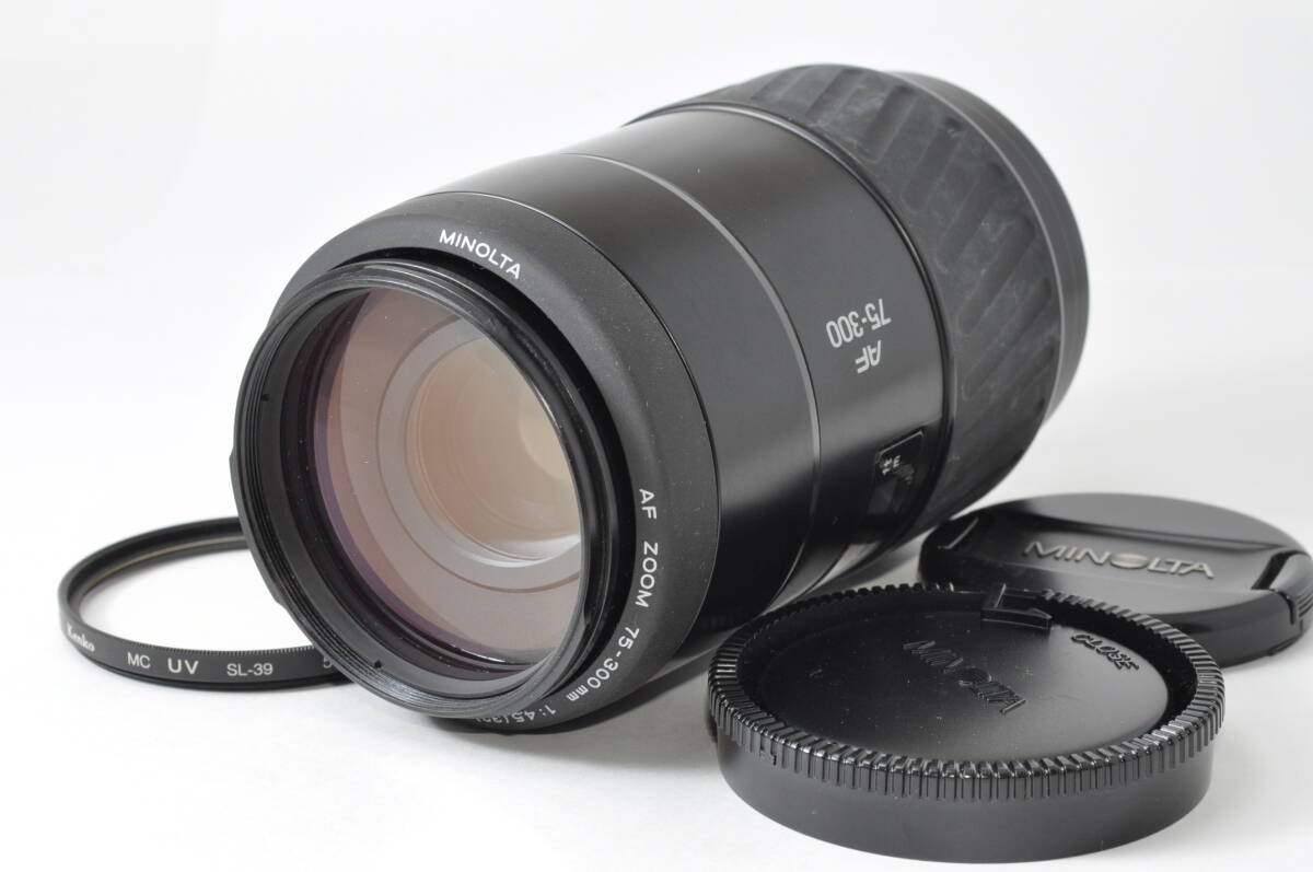 ☆きれいな一品☆ ミノルタ MINOLTA AF ZOOM 75-300mm F4.5-5.6 ♯A5941-2
