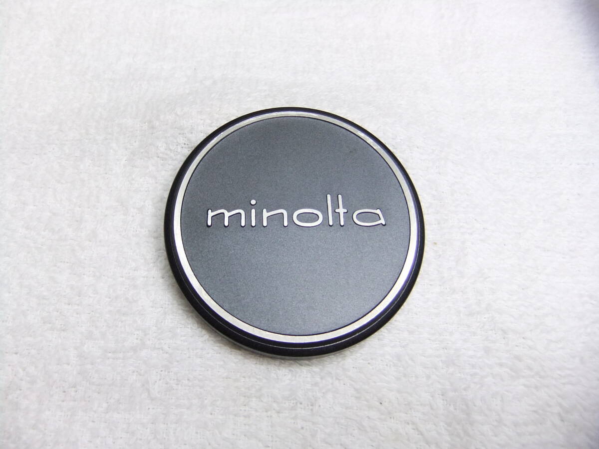 MINOLTA ミノルタ かぶせ式 メタル レンズキャップ 内径54mm 送料140円