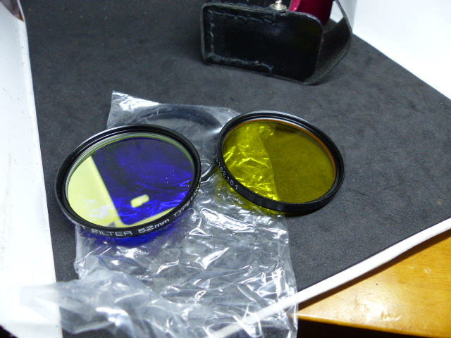 52㎜ COMET TYPE1 +2 DUST TAIL フィルター 52→49㎜アダプター ケース付