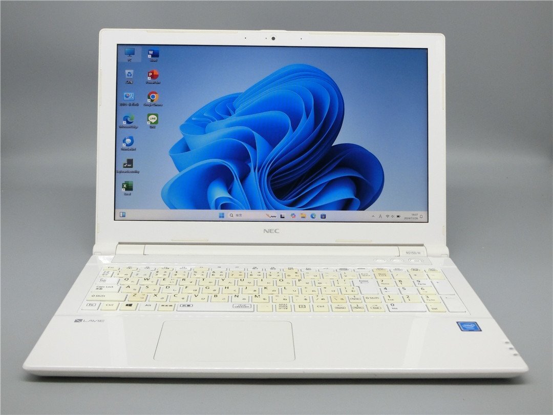 カメラ/中古/15.6型/ノートPC/Win11H/新品SSD256GB/8GB/Celeron　3855U/NEC　NS150/H　無線WIFI/HDMI/Bluetooth/テンキー/MSoffice2019