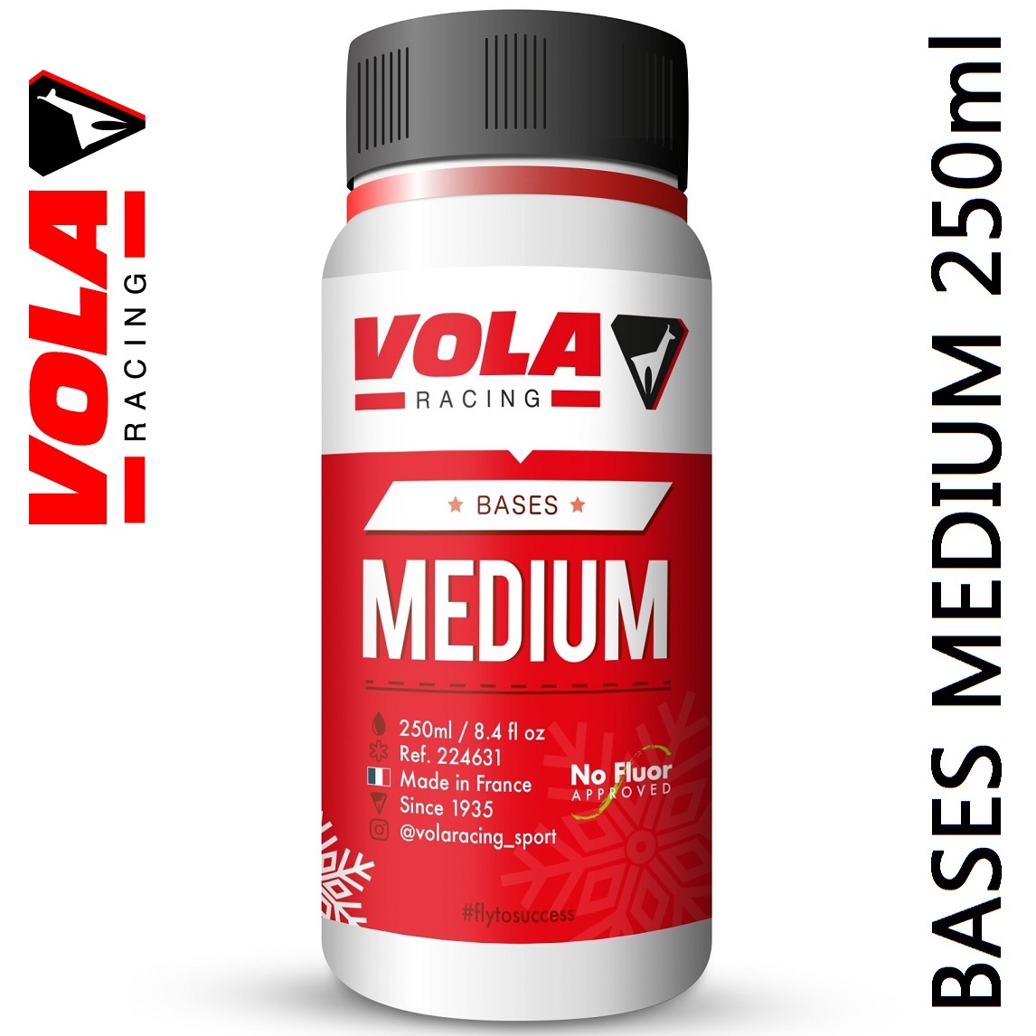 VOLA　MEDIUM　BASE　リキッド　250ml 【auction by polvere_di_neve】液体 ワックス swix toko holmenkol snoli maplus ガリウム