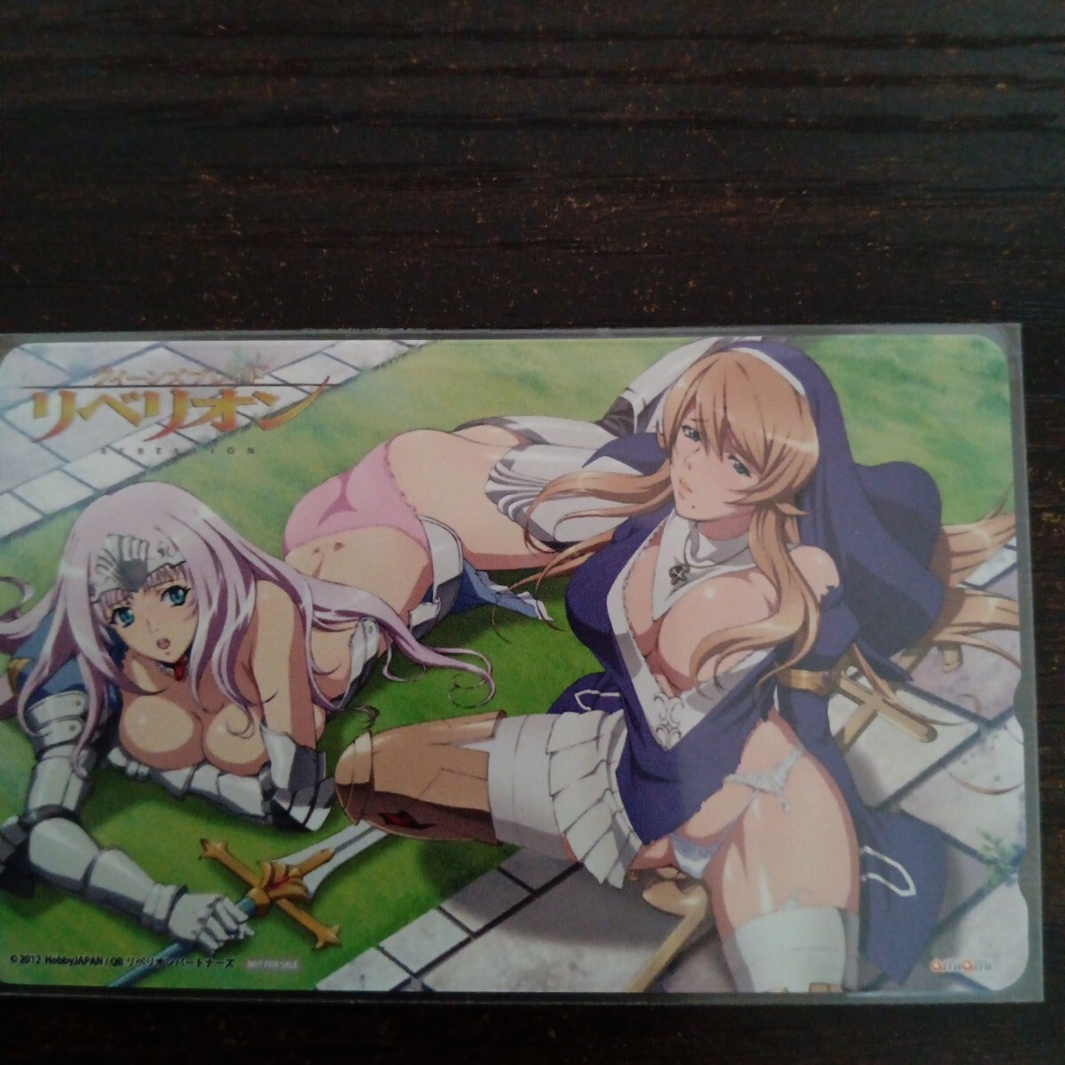 クイーンズブレイド　テレカ　30