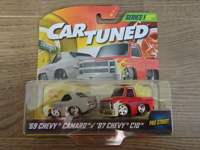 CAR TUNED SERIES 1 '69 CHEVY CAMARO '87 C10 Toy Car Miniature Chevrolet カーチューンド シェビー カマロ シボレー ミニカー
