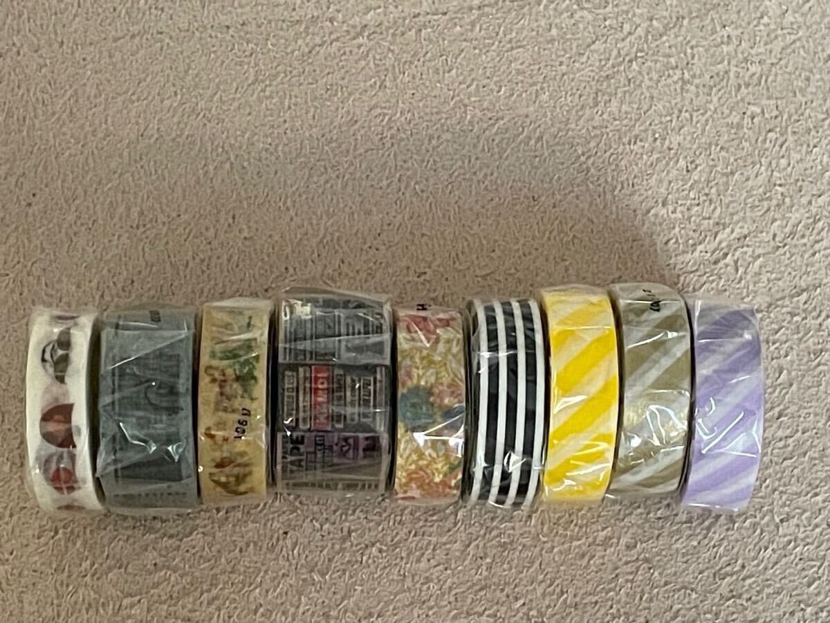 未開封 mt カモ井 マスキングテープ マステ 限定 まとめて ストライプ ボーダー 鼻と口 factory tour ファクトリーツアー レア 入手困難