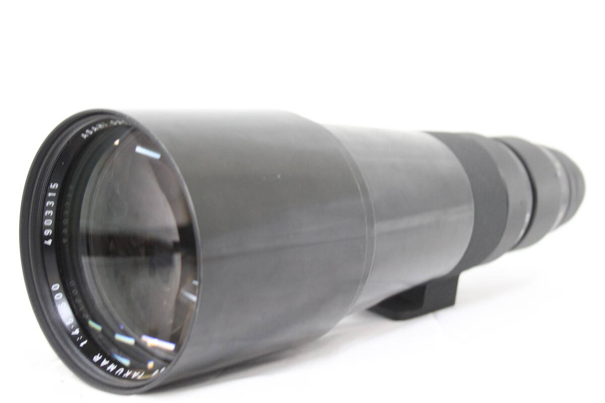 【訳あり品】 ペンタックス Pentax Super-Multi-Coated TAKUMAR 500mm F4.5 M42マウント 三脚座付き レンズ v9799