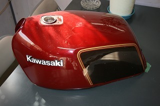 Z1000ST キャンディーワインレッド　 ウレタン塗料250gセット