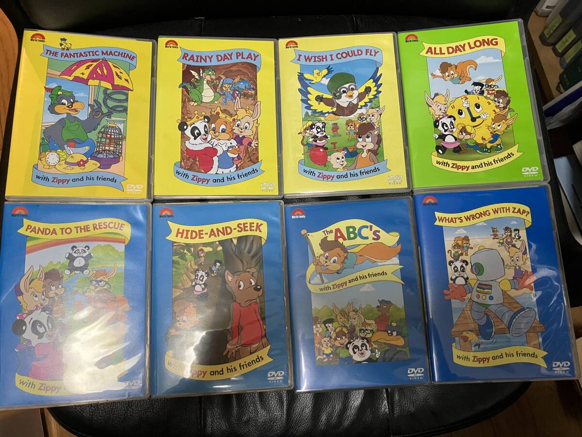 World Family Zippy and His friends DVD 8枚セット